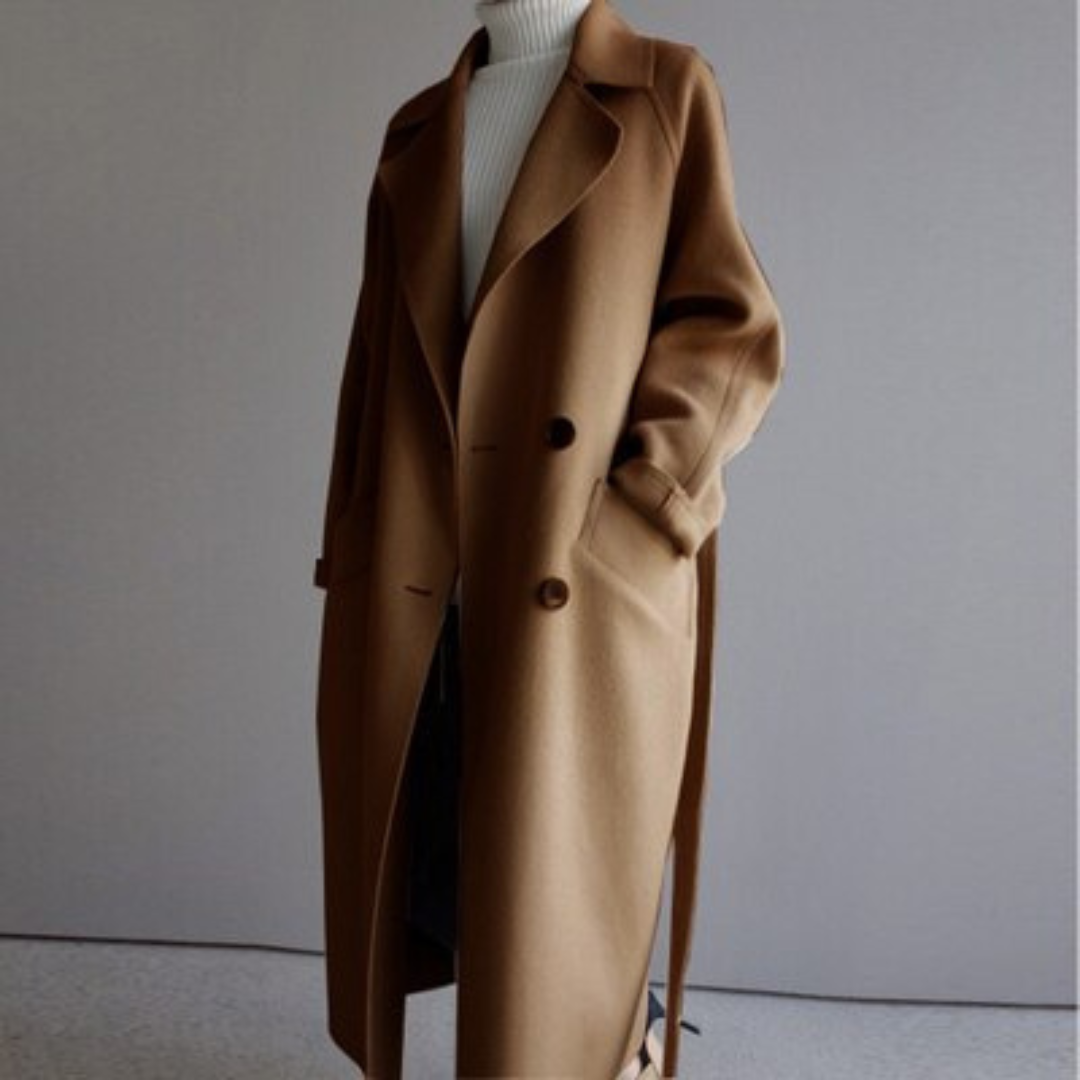 CORA™ | TRENCH-COAT EN LAINE