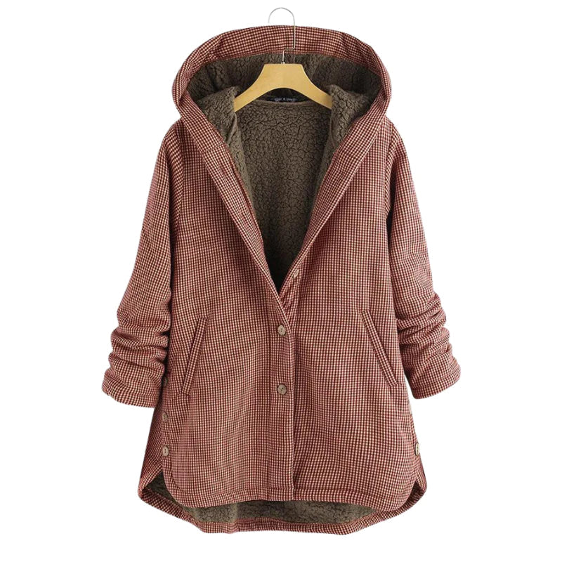 DARCY™ | MANTEAU PELUCHE À CAPUCHE