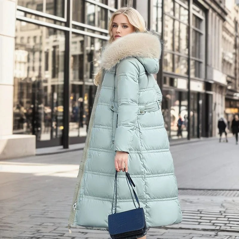 RENÉE™ | MANTEAU D'HIVER AVEC CAPUCHE EN FOURROURE