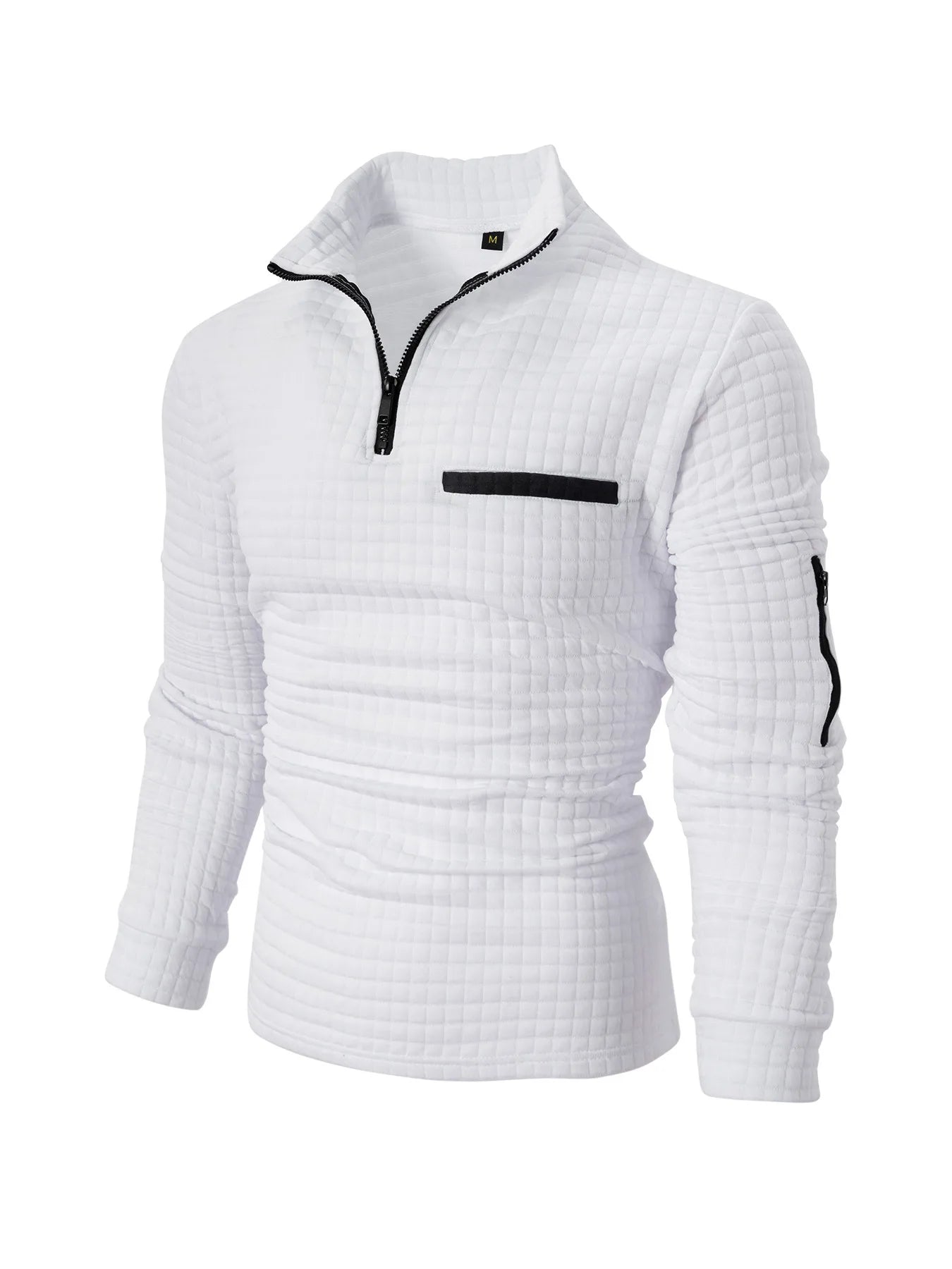 THE PAOLO HALF-ZIP POLO