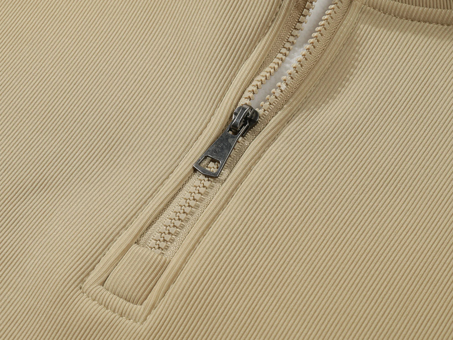 THE MIRA HALF-ZIP SWEATER