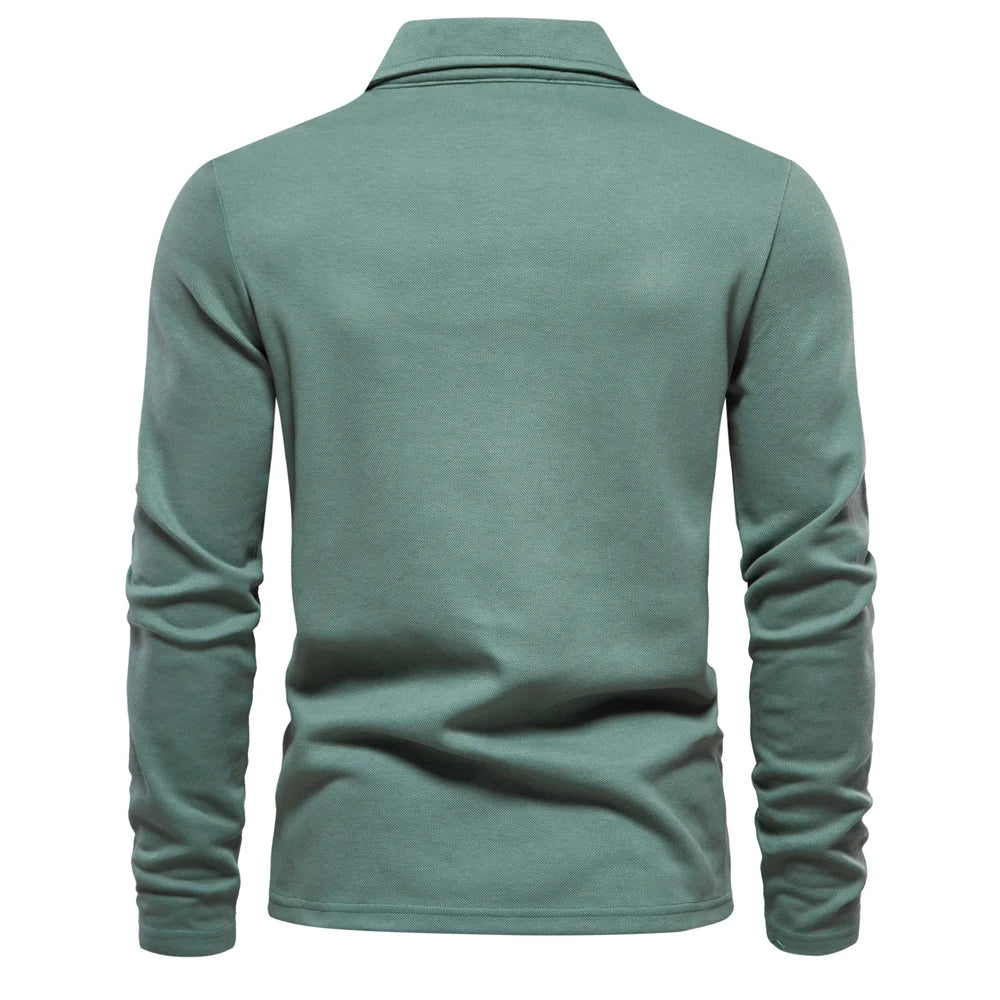 THE AVENTUS LONG-SLEEVE POLO