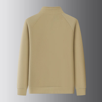 THE MIRA HALF-ZIP SWEATER