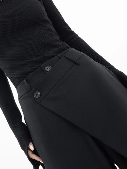 FIORA | High-Waist Asymmetrical Pants