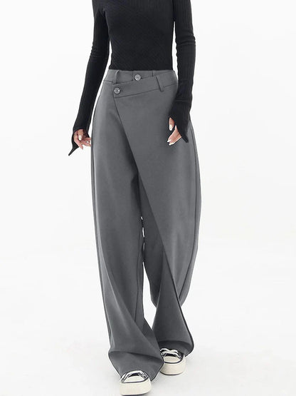 FIORA | High-Waist Asymmetrical Pants