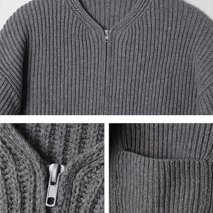 THE RIGA FULL-ZIP SWEATER